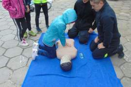 ćwiczenie udzielania pierwszej pomocy