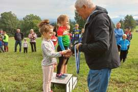 dekoracja zawodników