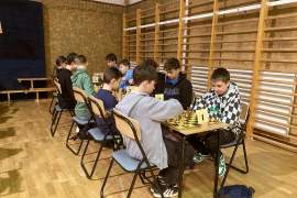 zawodnicy podczas gry